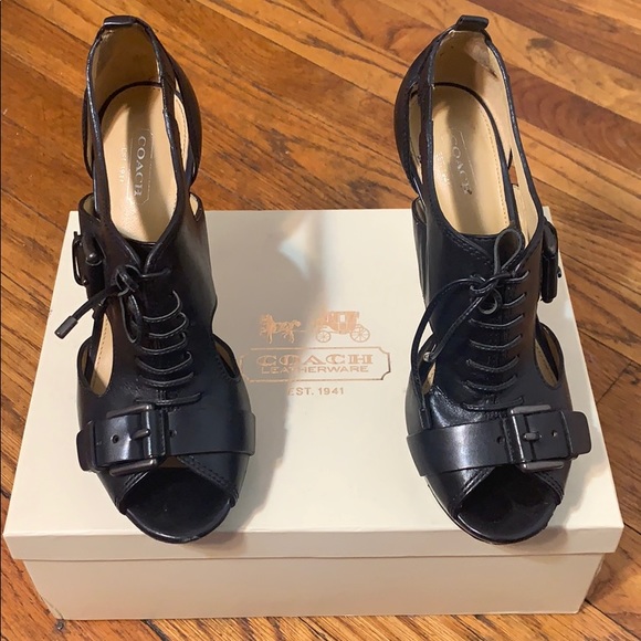 Coach Sophia heels 8m - Picture 3 of 11